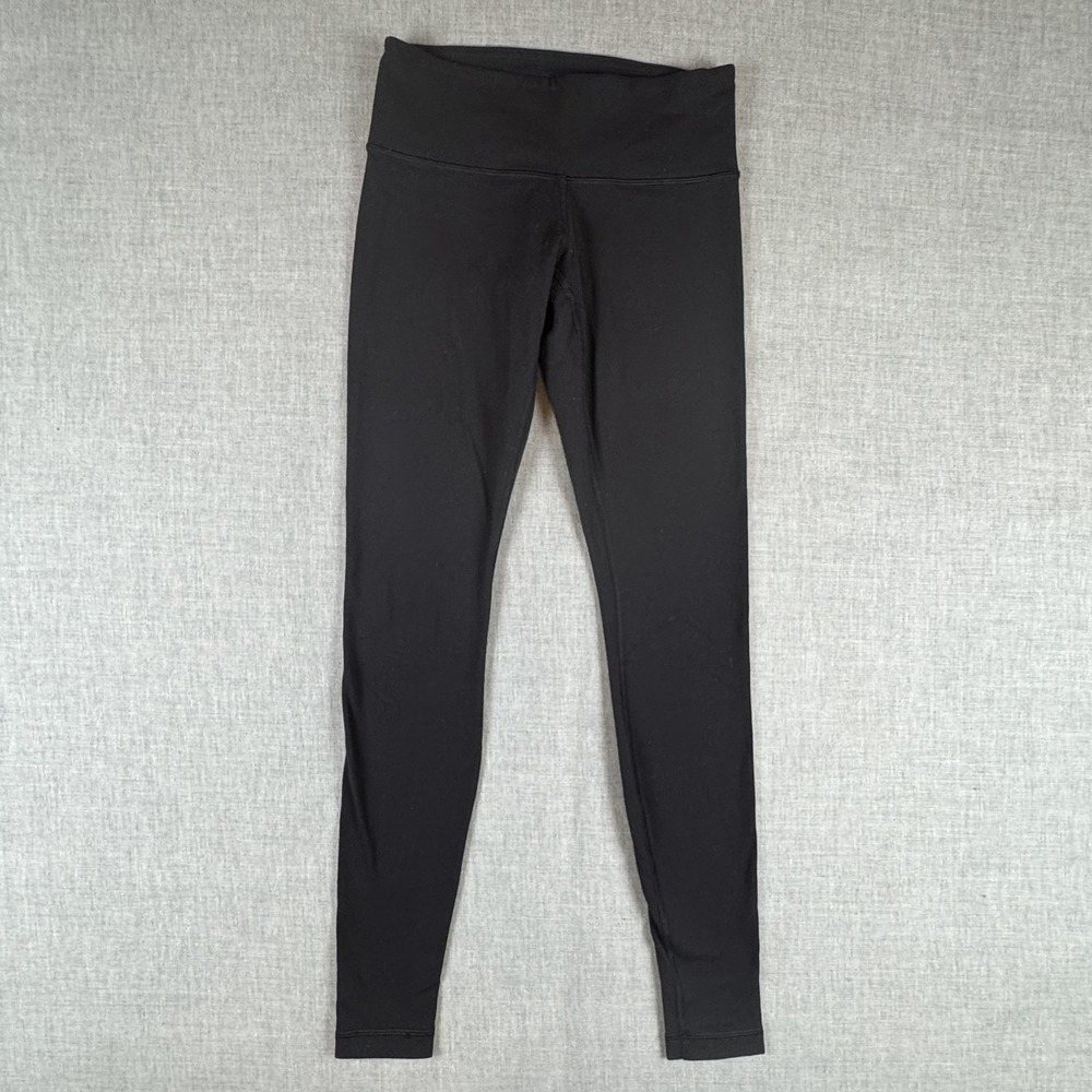 Lululemon Pants Womens Small Black Ankle Leggings Yoga Gym Running Athletic
